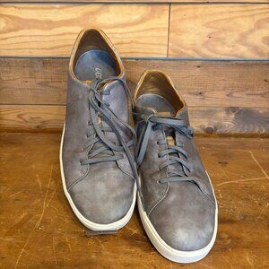 OluKai All Leather Gray Sneakers Men's 13
